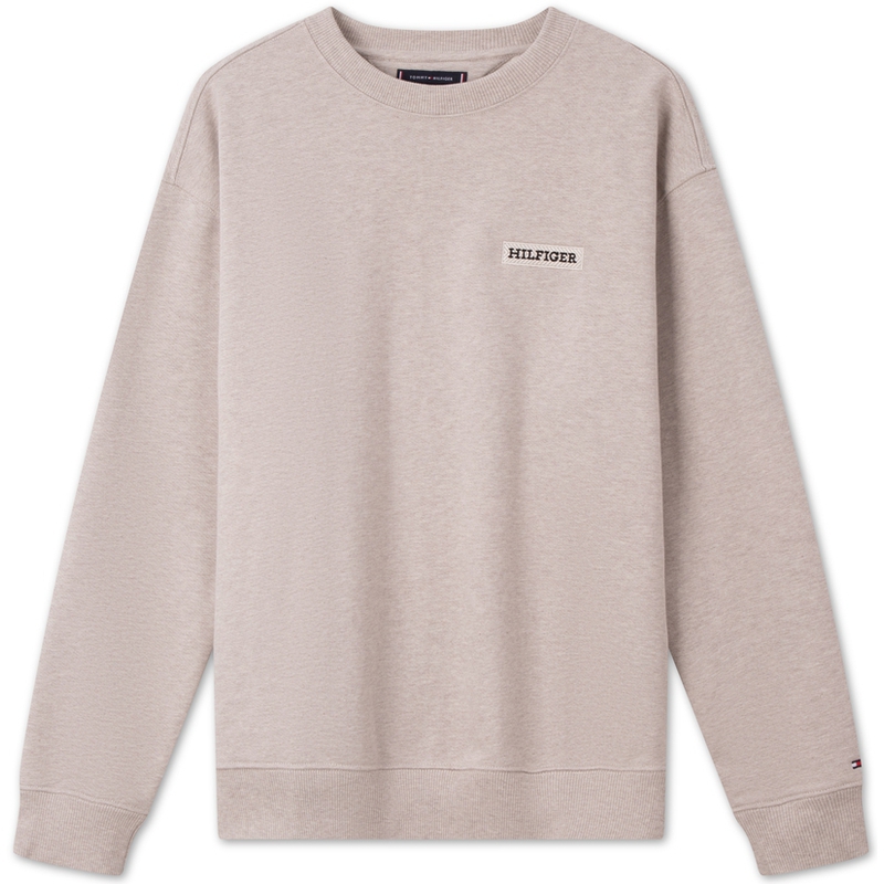 Tommy Hilfiger Heavyweight Cotton Embroidered Crewneck Casual Sweatshirt MW0MW36474