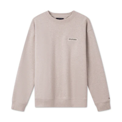Tommy Hilfiger Heavyweight Cotton Embroidered Crewneck Casual Sweatshirt MW0MW36474