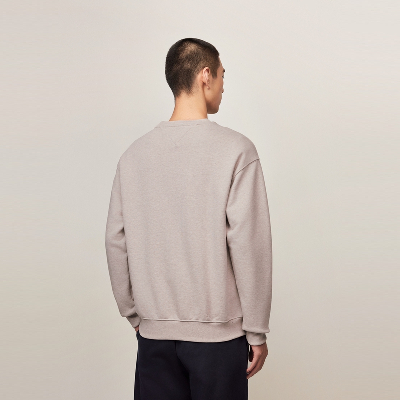 Purchase 汤米·希尔费格重磅刺绣棉质休闲圆领卫衣 MW0MW36474