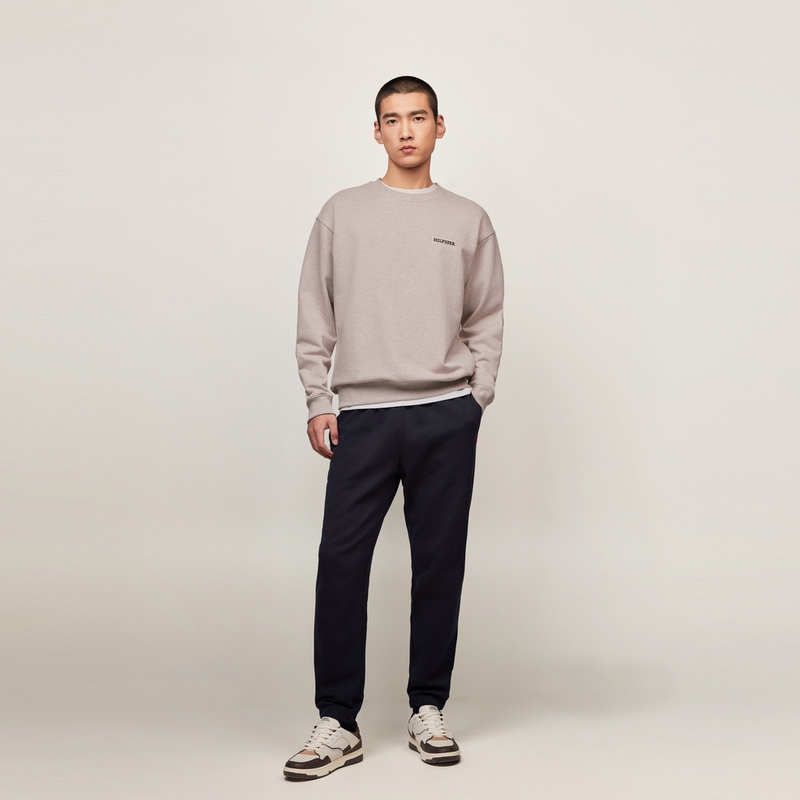 Details for 汤米·希尔费格重磅刺绣棉质休闲圆领卫衣 MW0MW36474