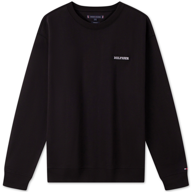 Sizing 汤米·希尔费格重磅刺绣棉质休闲圆领卫衣 MW0MW36474