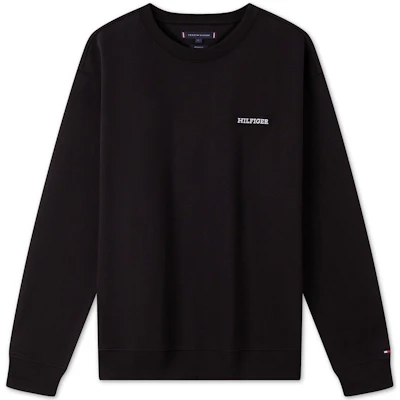 汤米·希尔费格重磅刺绣棉质休闲圆领卫衣 MW0MW36474 Sizing 汤米·希尔费格重磅刺绣棉质休闲圆领卫衣 MW0MW36474