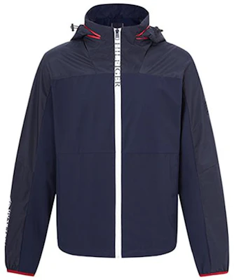 Tommy Hilfiger Jaket Hidden Hood Navy Blue dengan Logo Print MW0MW26873 Buy Tommy Hilfiger Jaket Hidden Hood Navy Blue dengan Logo Print MW0MW26873
