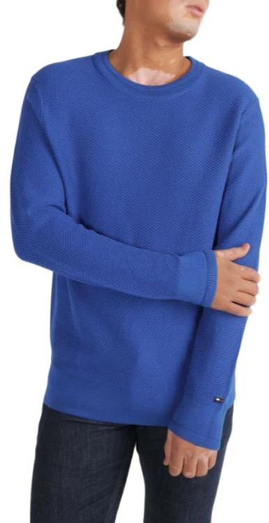 tommy-hilfiger-honeycomb-knit-crewneck-sweater-blue-mw-0-mw-33518-c66