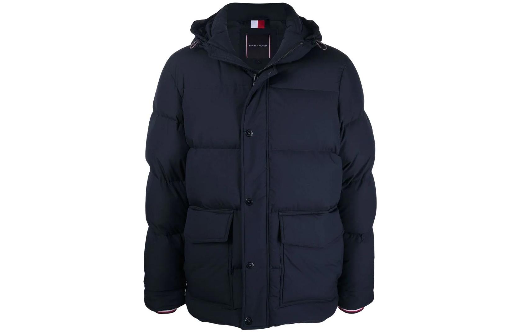 Tommy Hilfiger Hooded Insulated Jacket - Dark Blue MW0MW19660
