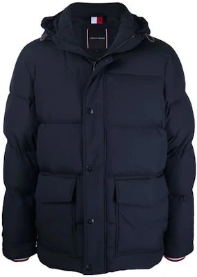 Chaqueta Acolchada con Capucha Tommy Hilfiger - Azul Oscuro MW0MW19660 Buy Chaqueta Acolchada con Capucha Tommy Hilfiger - Azul Oscuro MW0MW19660