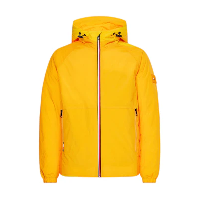 Tommy Hilfiger Hooded Quilted Jacket Yellow Slim-Fit Puffer Coat MW0MW28993-ZEW