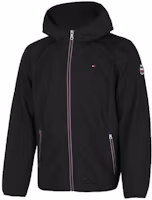 Order Tommy Hilfiger Ivy Style Casual Hooded Zip Breathable Jacket 157AP294-BLK