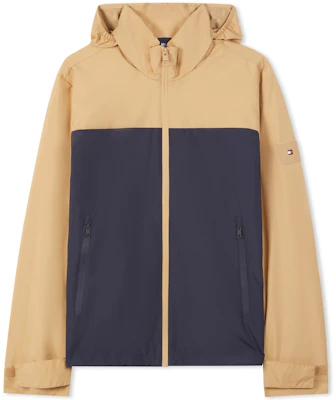 Tommy Hilfiger 卡其藍拼色防風連帽戶外外套 MW0MW31655 Buy Tommy Hilfiger 卡其藍拼色防風連帽戶外外套 MW0MW31655