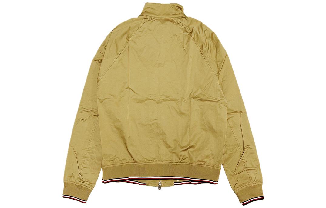 Lookbook 汤米·希尔费格卡其色立领插肩袖休闲夹克 78J2788-810