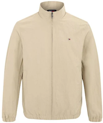 Tommy Hilfiger Jaket Khaki Zip-Up dengan Bordir Logo Kecil MW0MW21192-ACT Buy Tommy Hilfiger Jaket Khaki Zip-Up dengan Bordir Logo Kecil MW0MW21192-ACT