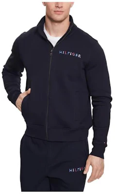 Tommy Hilfiger Jaket Kerah Standar Lengan Panjang dengan Cetak Huruf MW0MW32357-DW5 Buy Tommy Hilfiger Jaket Kerah Standar Lengan Panjang dengan Cetak Huruf MW0MW32357-DW5