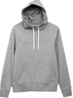 Tommy Hilfiger Light Gray Logo Embroidered Hoodie 78J3819-030 Tommy Hilfiger Light Gray Logo Embroidered Hoodie 78J3819-030