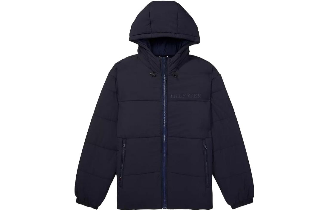 Tommy Hilfiger Lightweight Hooded Puffer Jacket - Navy Blue M78J7567-FAP