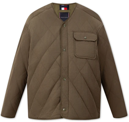 Tommy Hilfiger 輕量V領絎縫墊料外套 MW0MW33420 Order Tommy Hilfiger 輕量V領絎縫墊料外套 MW0MW33420