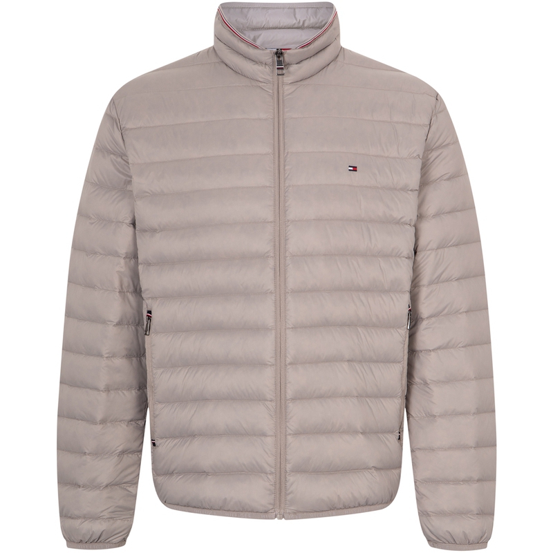 Tommy Hilfiger Lightweight Red White Blue Down Quilted Jacket for Men. MW0MW28065