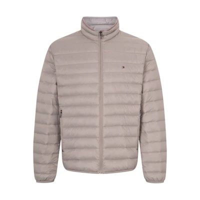 Tommy Hilfiger Lightweight Red White Blue Down Quilted Jacket for Men. MW0MW28065