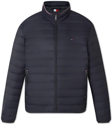 타미 힐피거 남성용 경량 레드 화이트 블루 다운 퀼팅 자켓. MW0MW28065 Order 타미 힐피거 남성용 경량 레드 화이트 블루 다운 퀼팅 자켓. MW0MW28065