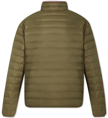 타미 힐피거 남성용 경량 레드 화이트 블루 다운 퀼팅 자켓. MW0MW28065 25