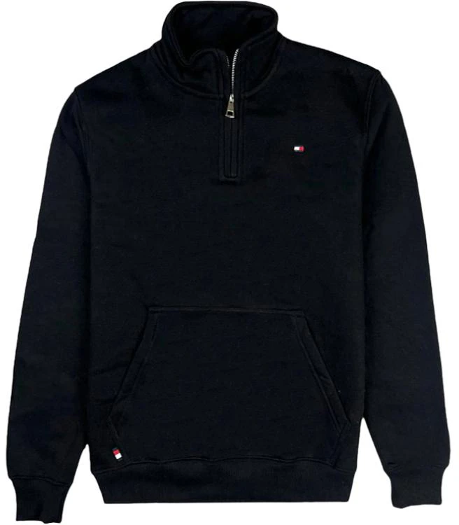 tommy-hilfiger-logo-embroidered-high-collar-pullover-sweatshirt-black-78-j8233-001