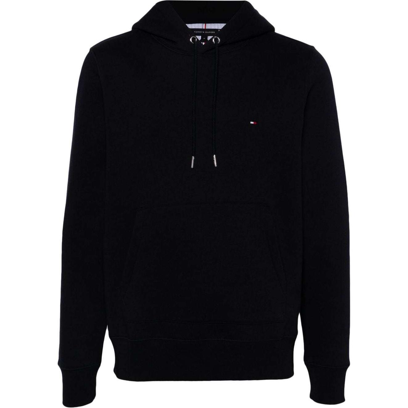 Tommy Hilfiger Logo Embroidery Hoodie Navy Blue MW0MW33632-NAVY