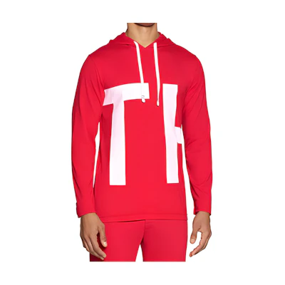 Tommy Hilfiger Logo Print Casual Hoodie for Men 09T3552