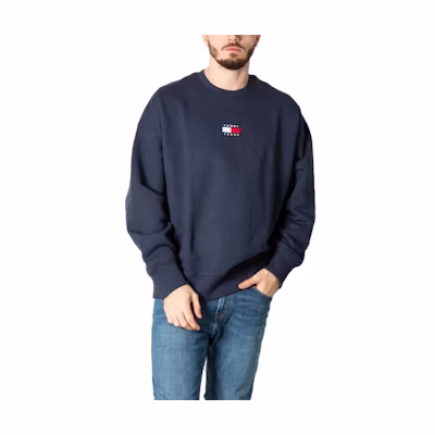 Tommy Hilfiger Logo Print Crewneck Pullover Sweatshirt Long Sleeve MW0MW243254-DW5
