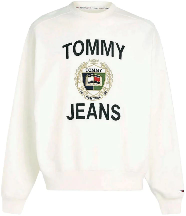 tommy-hilfiger-logo-print-ribbed-crewneck-sweatshirt-white-dm-0-dm-16376-ybh