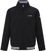 Cheap Tommy Hilfiger Logo Print Stand Collar Zip-Up Jacket Mens Spring Autumn 78J304I00I