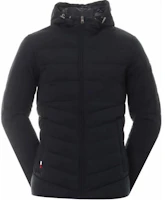 Tommy Hilfiger Logo Solid Color Hooded Down Jacket Coat Men’s Black MW0MW29010-DW5 Tommy Hilfiger Logo Solid Color Hooded Down Jacket Coat Men’s Black MW0MW29010-DW5