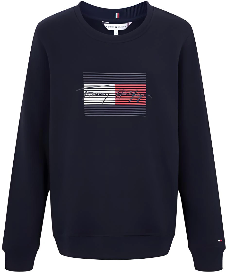 tommy-hilfiger-logo-stripe-crewneck-sweatshirt-unisex-navy-blue-xw-0-xw-02082-dw-5