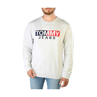 Tommy Hilfiger Long-Sleeve Sweatshirt with Logo Print DM0DM13755PJ4