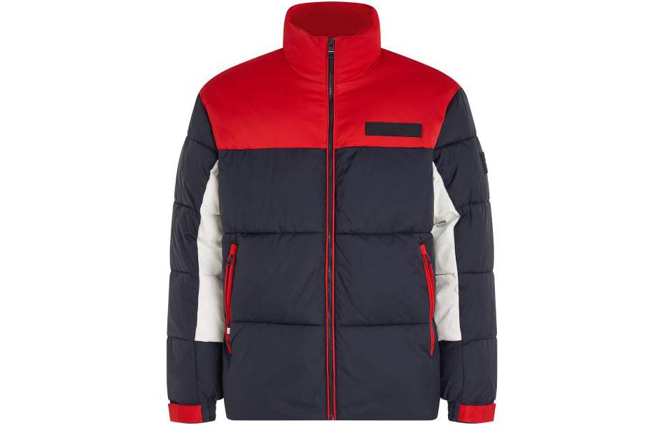 Tommy Hilfiger Loose Fit Zip-Up Jacket in Blue MW0MW327700G0