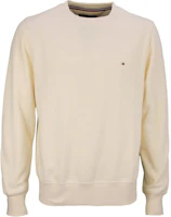 Tommy Hilfiger Men’s Beige Slim Fit Crewneck Logo Sweatshirt Long Sleeve MW0MW32735-AEF Tommy Hilfiger Men’s Beige Slim Fit Crewneck Logo Sweatshirt Long Sleeve MW0MW32735-AEF