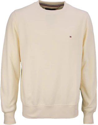 Tommy Hilfiger 男士米色修身長袖圓領Logo衛衣 MW0MW32735-AEF Buy Tommy Hilfiger 男士米色修身長袖圓領Logo衛衣 MW0MW32735-AEF