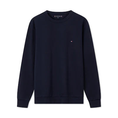 Tommy Hilfiger Minimalist Embroidered Crewneck Pullover Sweatshirt MW0MW39024