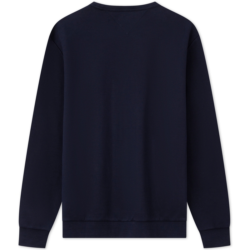 Lookbook 汤米希尔费格简约刺绣圆领套头卫衣 MW0MW39024