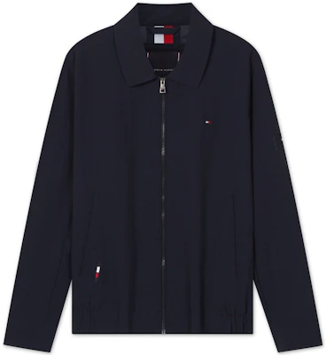 Tommy Hilfiger Minimalis Jaket Zip-Up Sulaman Navy MW0MW32803 Buy Tommy Hilfiger Minimalis Jaket Zip-Up Sulaman Navy MW0MW32803