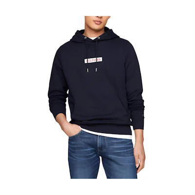 Tommy Hilfiger Monotype BOGO Navy Hoodie MW0MW34379-DW5
