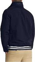 Lookbook Tommy Hilfiger Navy Blue Letter Print Zip-Up Jacket Long Sleeve M78J8297-FAP