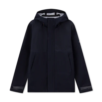 Tommy Hilfiger Navy City Escape Waterproof Windbreaker Jacket MW0MW34457