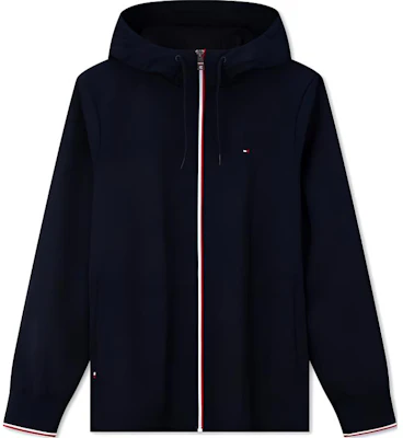 Tommy Hilfiger 海軍藍拼色條紋Logo印花連帽外套 78J6178 Buy Tommy Hilfiger 海軍藍拼色條紋Logo印花連帽外套 78J6178