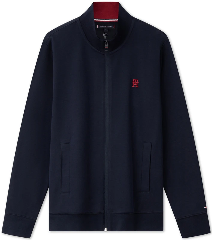 tommy-hilfiger-navy-embroidered-stand-collar-sunproof-jacket-mw-0-mw-36246