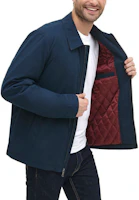 Purchase Tommy Hilfiger Navy Insulated Quilted Collared Jacket for Fall/Winter 159AK644-nvy