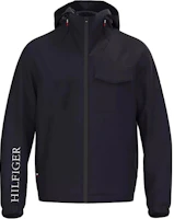 Order Tommy Hilfiger Navy Lightweight Windproof Jacket with Detachable Hood 78J8094-002