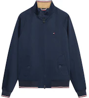 Tommy Hilfiger Navy Raglan Sleeve Stand Collar Casual Jacket 78J2788-410 Tommy Hilfiger Navy Raglan Sleeve Stand Collar Casual Jacket 78J2788-410