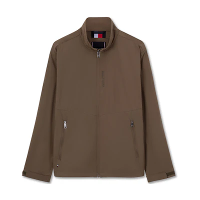 Tommy Hilfiger Outdoor Breathable Stand Collar Jacket - Dark Green MW0MW34042RBU