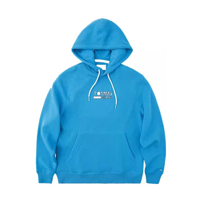 Tommy Hilfiger Oversized Blue Hoodie with Letter Print TM78J3450