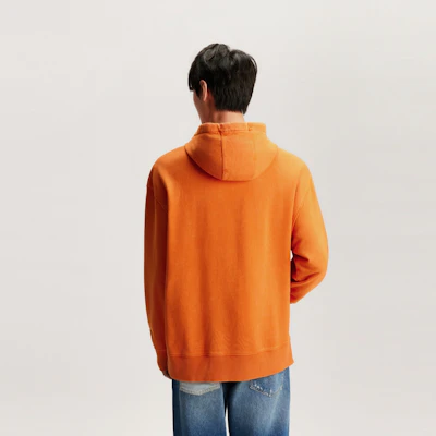 汤米·希尔费格宽松版橙色街头风连帽衫 DM0DM17787 Purchase 汤米·希尔费格宽松版橙色街头风连帽衫 DM0DM17787