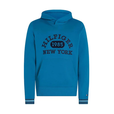 Tommy Hilfiger Pullover Hoodie Long Sleeve Blue MW0MW32682-CZU